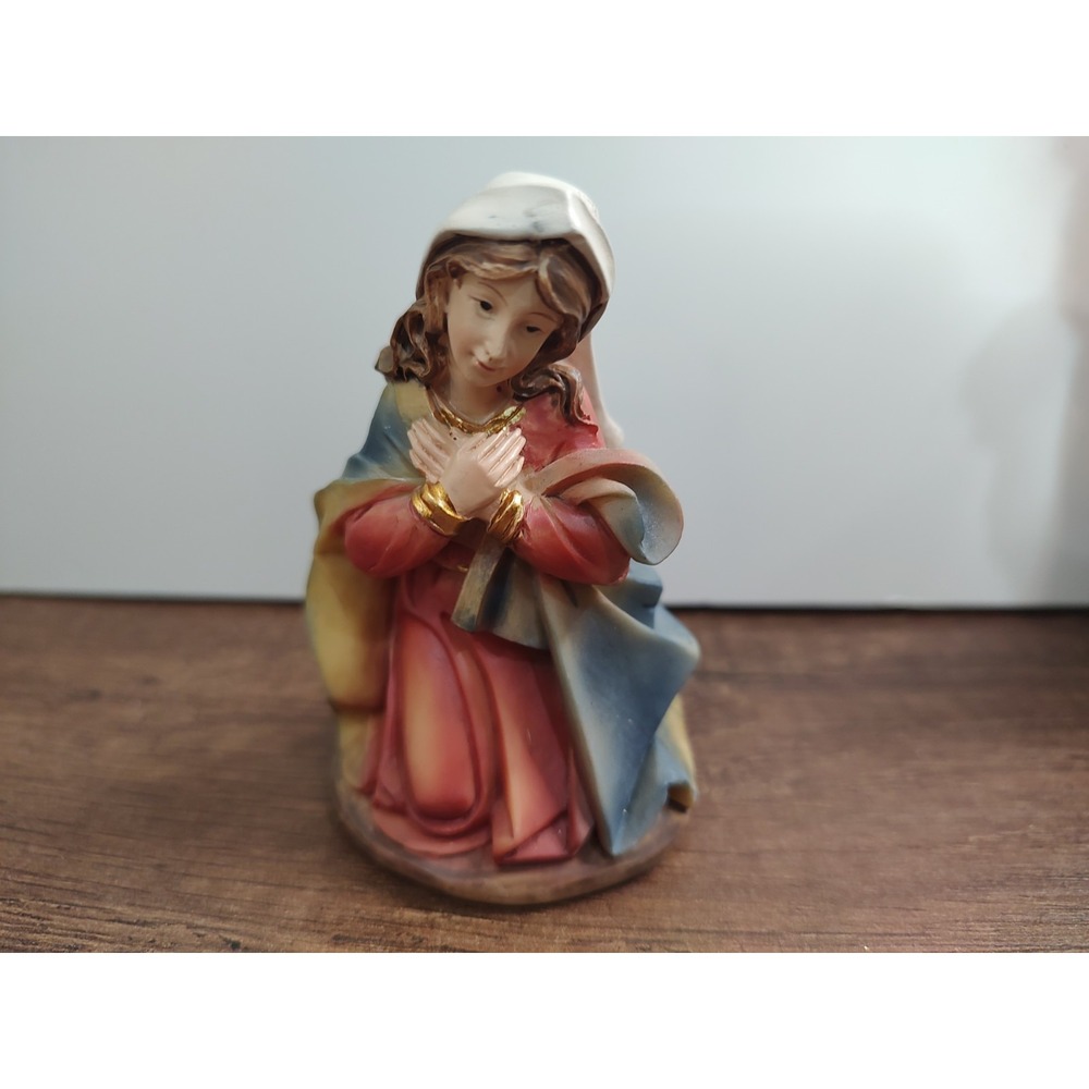 Christmas Nativity Mary Figurine Mother of Jesus Replacement Piece Resin A19